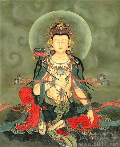 文殊菩薩畫像 文殊菩薩畫像